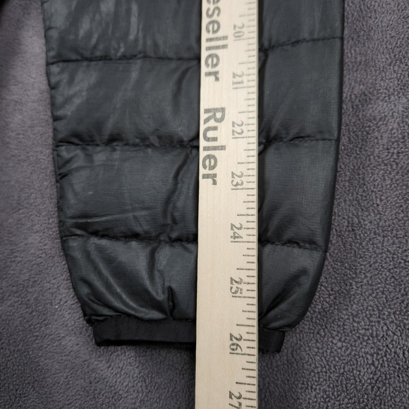 Patagonia Down Sweater Jacket Mens Small Black Full Zip Insulated Puffer - Picture 13 of 14